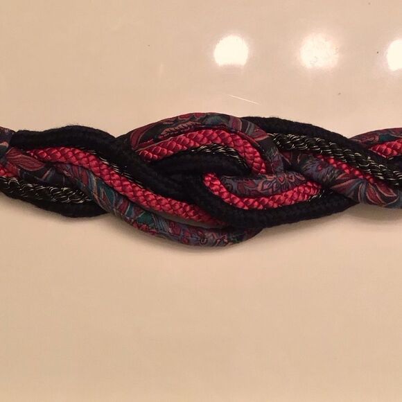 Vintage Leather Shop Braided Belt - Picture 3 of 6